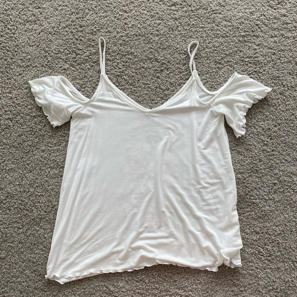white tank top